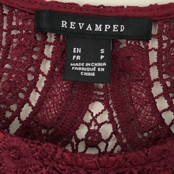 Revamped lace velvet shirt - Picture 2 of 2